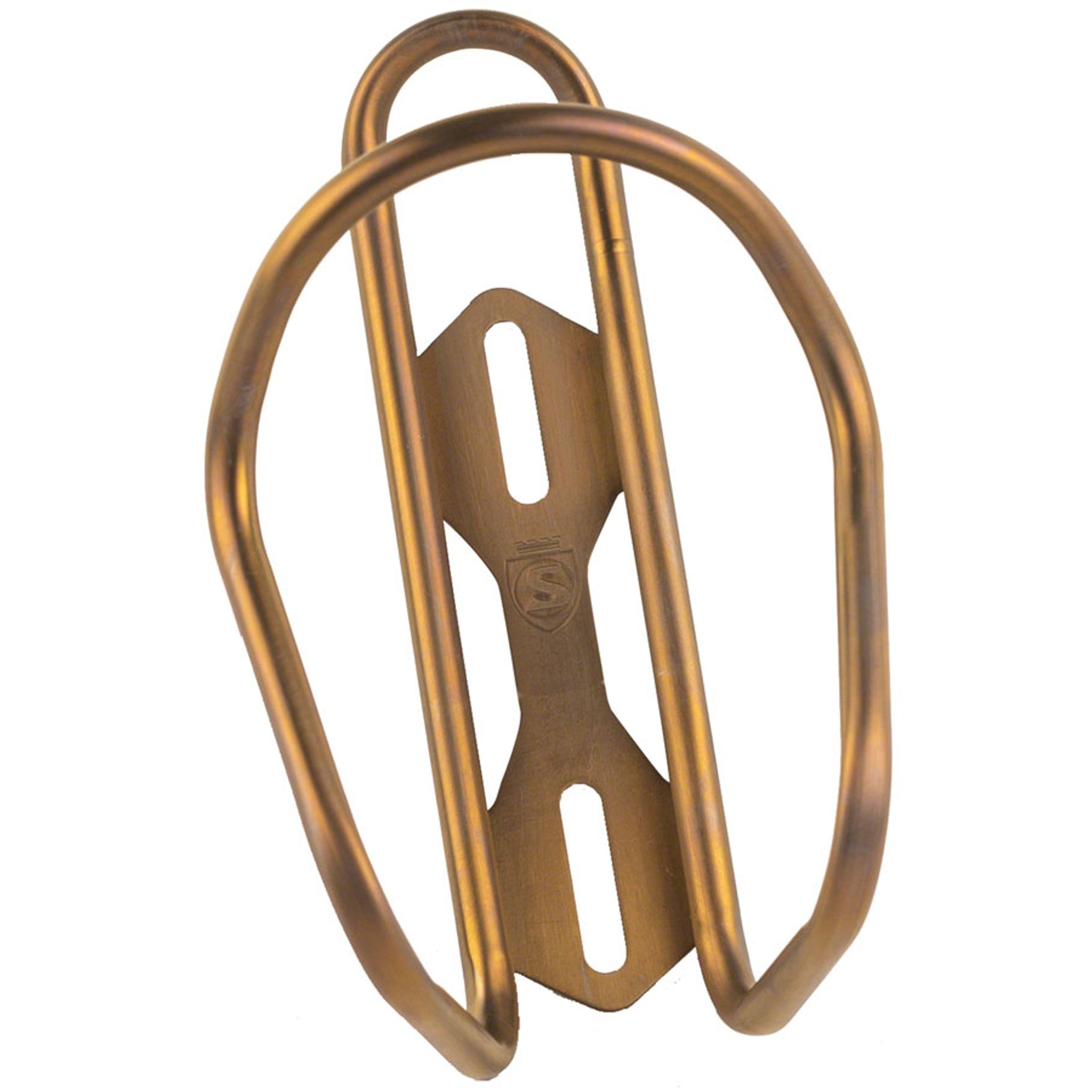 Anodized Titanium Bottle Cage