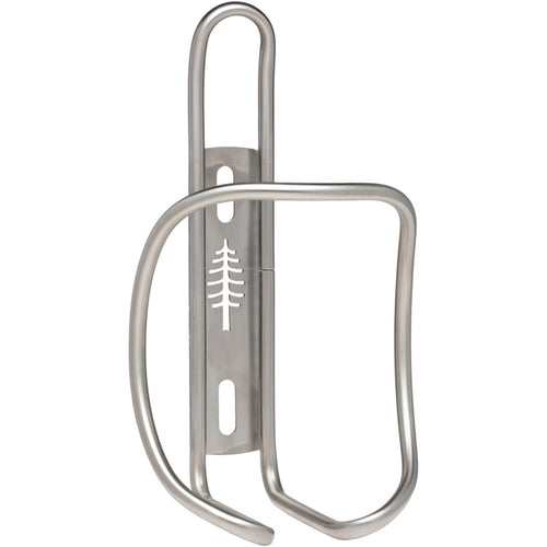 ZigZag Water Bottle Cage - Silver