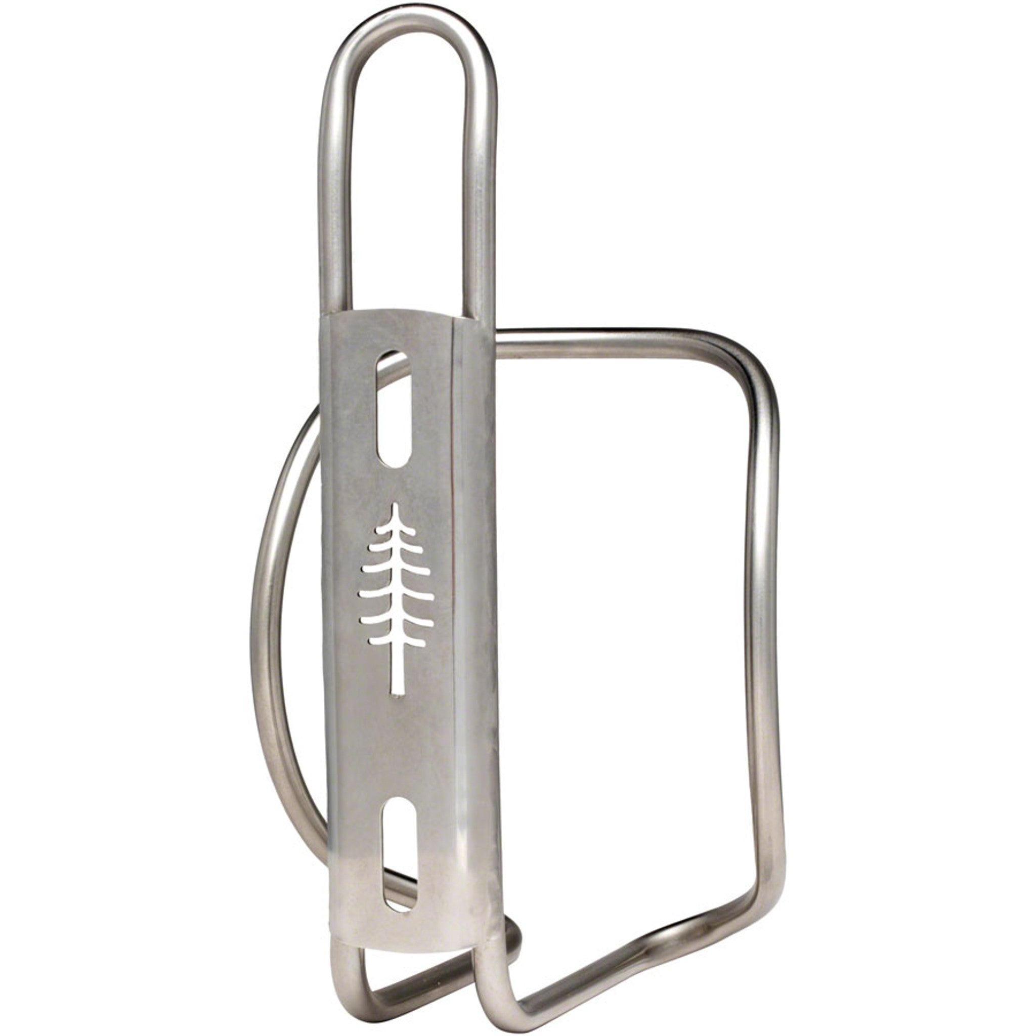 ZigZag Water Bottle Cage - Silver