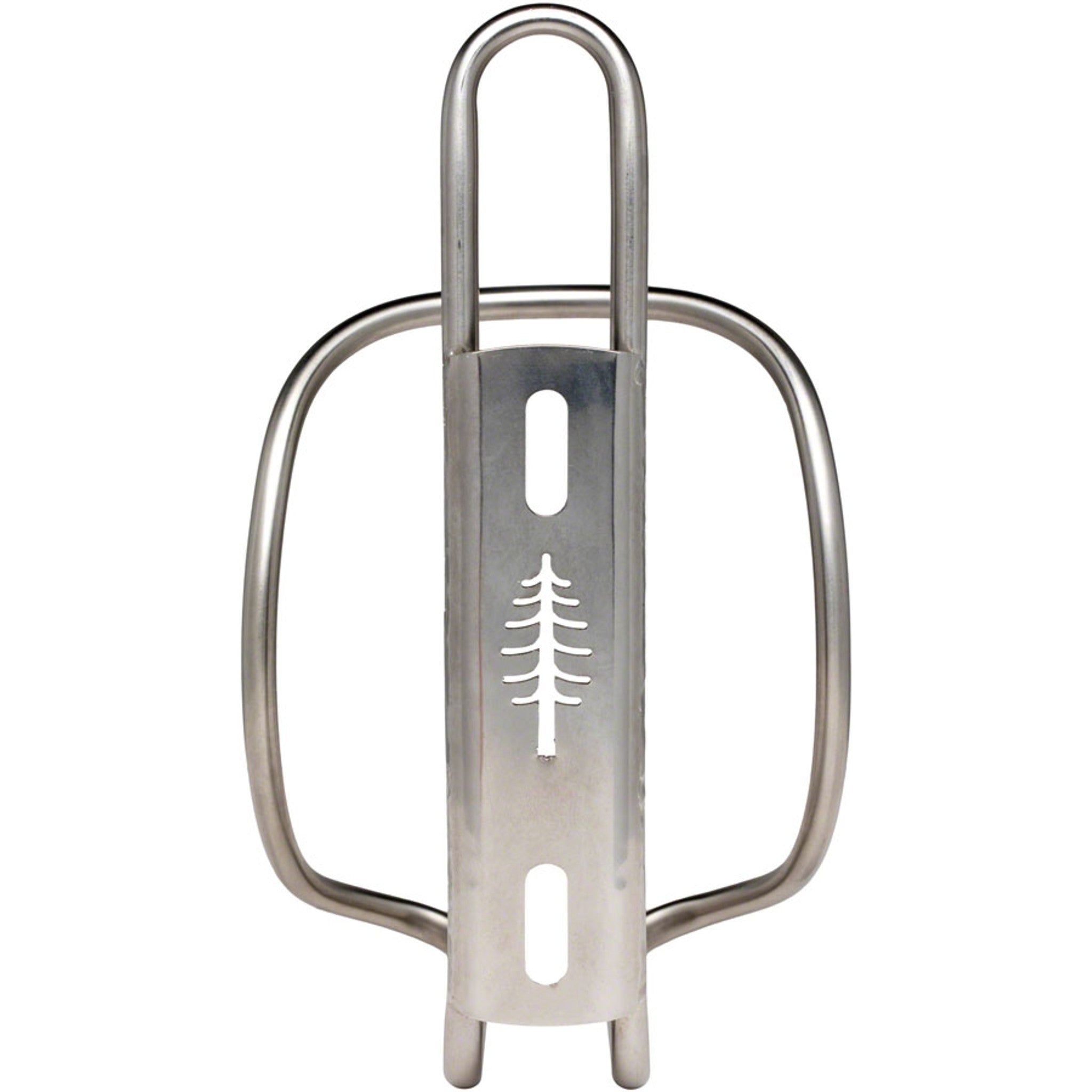 ZigZag Water Bottle Cage - Silver