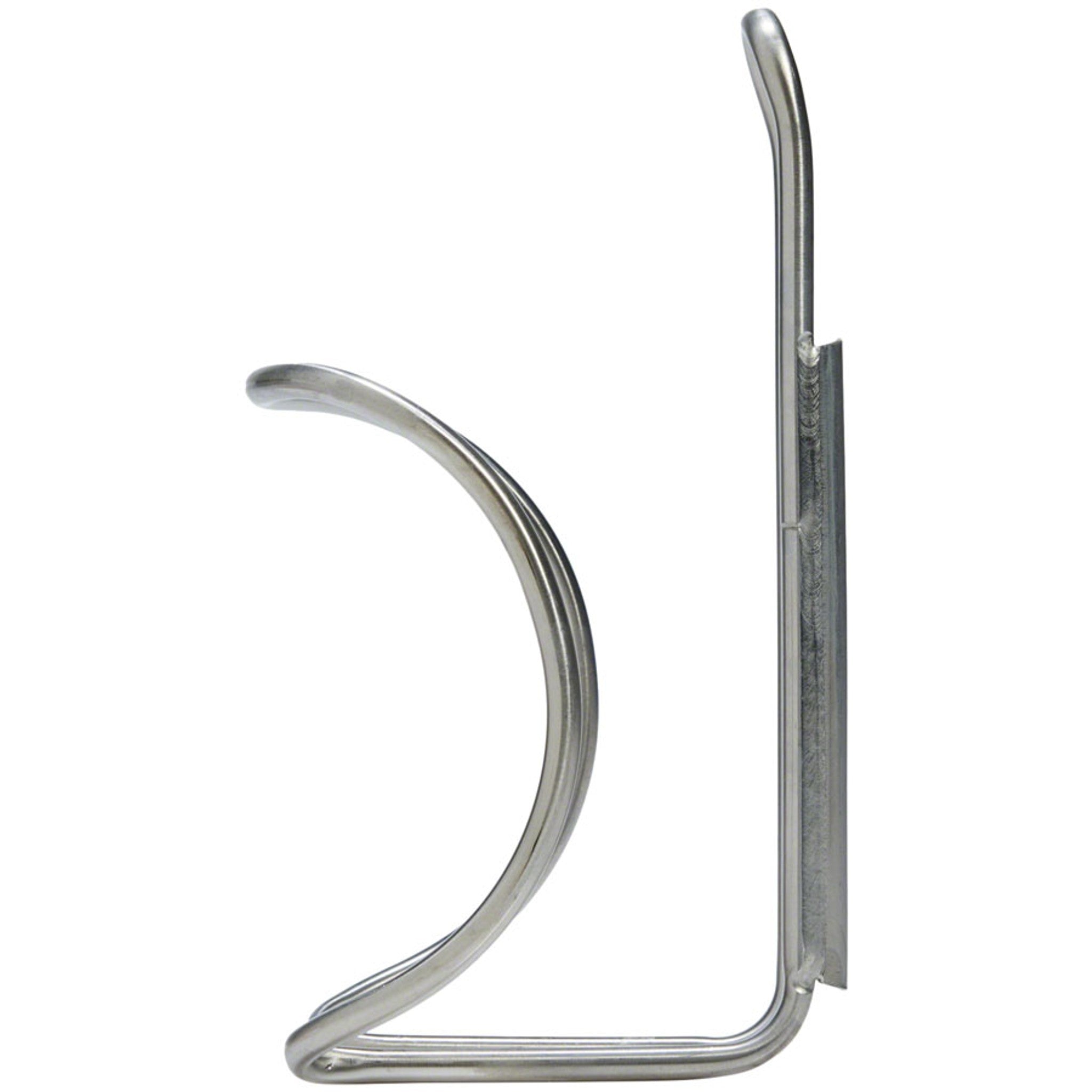 ZigZag Water Bottle Cage - Silver