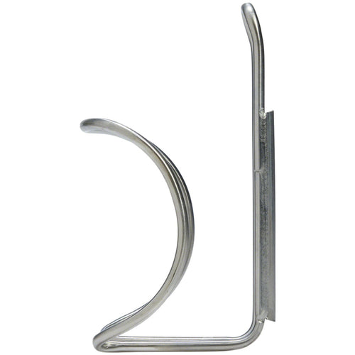 ZigZag Water Bottle Cage - Silver