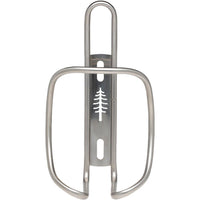 ZigZag Water Bottle Cage - Silver