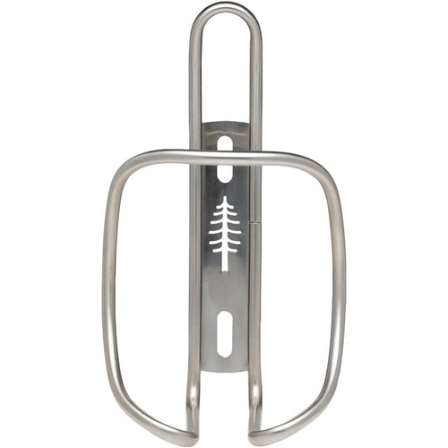ZigZag Water Bottle Cage - Silver