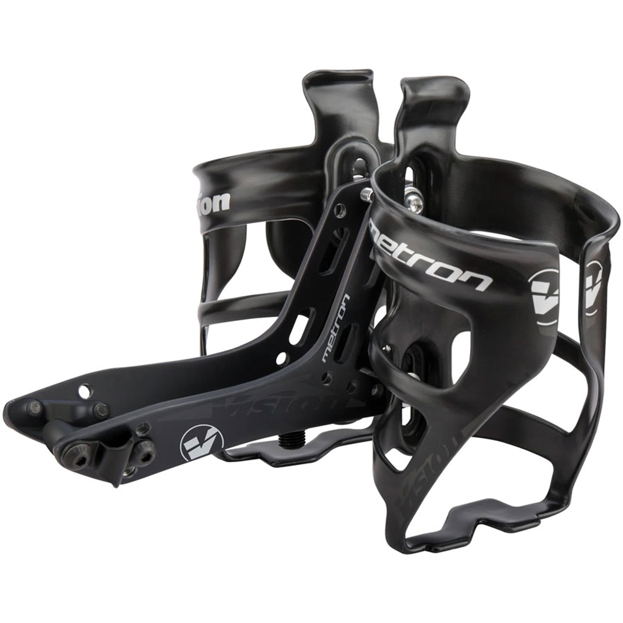 Metron Rear Hydration System, Aero Mounting, Integrated Bottle Cage, Triathlon Use – Black