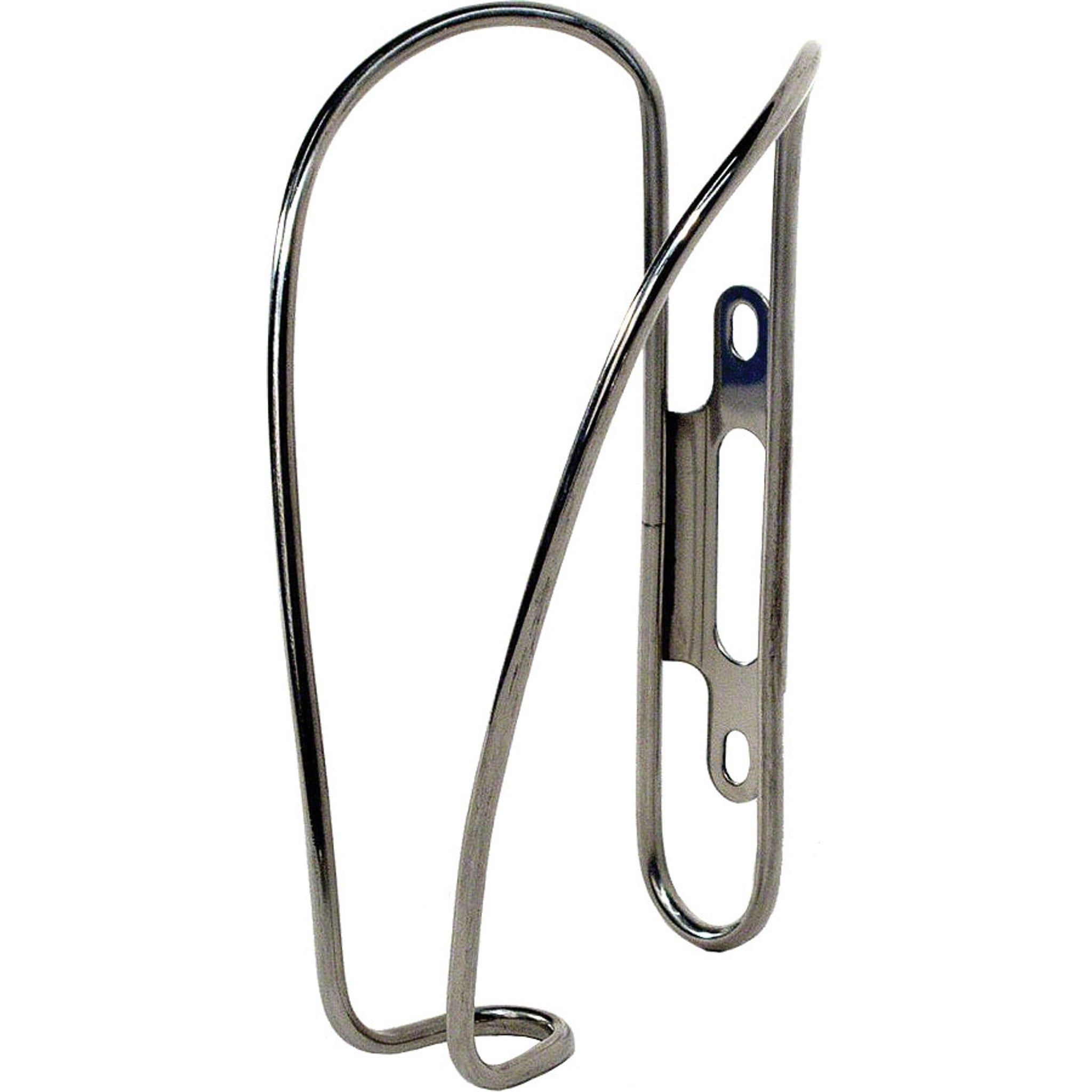 Moderniste Water Bottle Cage: Polished Stainless