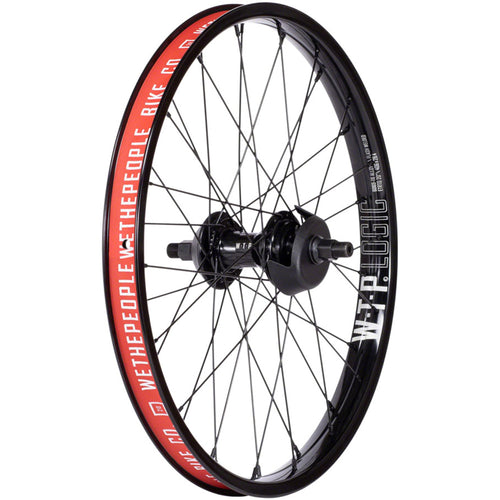 Hybrid Rear Wheel - 20", 14 x 110mm, 36H, 9T Freecoaster, Right Side Drive, Nylon Hubguards, Black