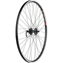 TK535/Deore Front Wheel - 700, QR x 100mm, 6-Bolt, Rim Brake, Black, Clincher, 36H