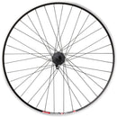 TK535/Deore Front Wheel - 700, QR x 100mm, 6-Bolt, Rim Brake, Black, Clincher, 36H