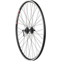 TK535/Deore Front Wheel - 700, QR x 100mm, 6-Bolt, Rim Brake, Black, Clincher, 36H