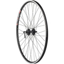 TK535/Deore Front Wheel - 700, QR x 100mm, 6-Bolt, Rim Brake, Black, Clincher, 36H