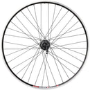 TK535/Deore Rear Wheel - 700, QR x 135mm, 6-Bolt Disc, Rim Brake, HG 10, Black, Clincher, 36H