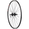 TK535/Deore Rear Wheel - 700, QR x 135mm, 6-Bolt Disc, Rim Brake, HG 10, Black, Clincher, 36H