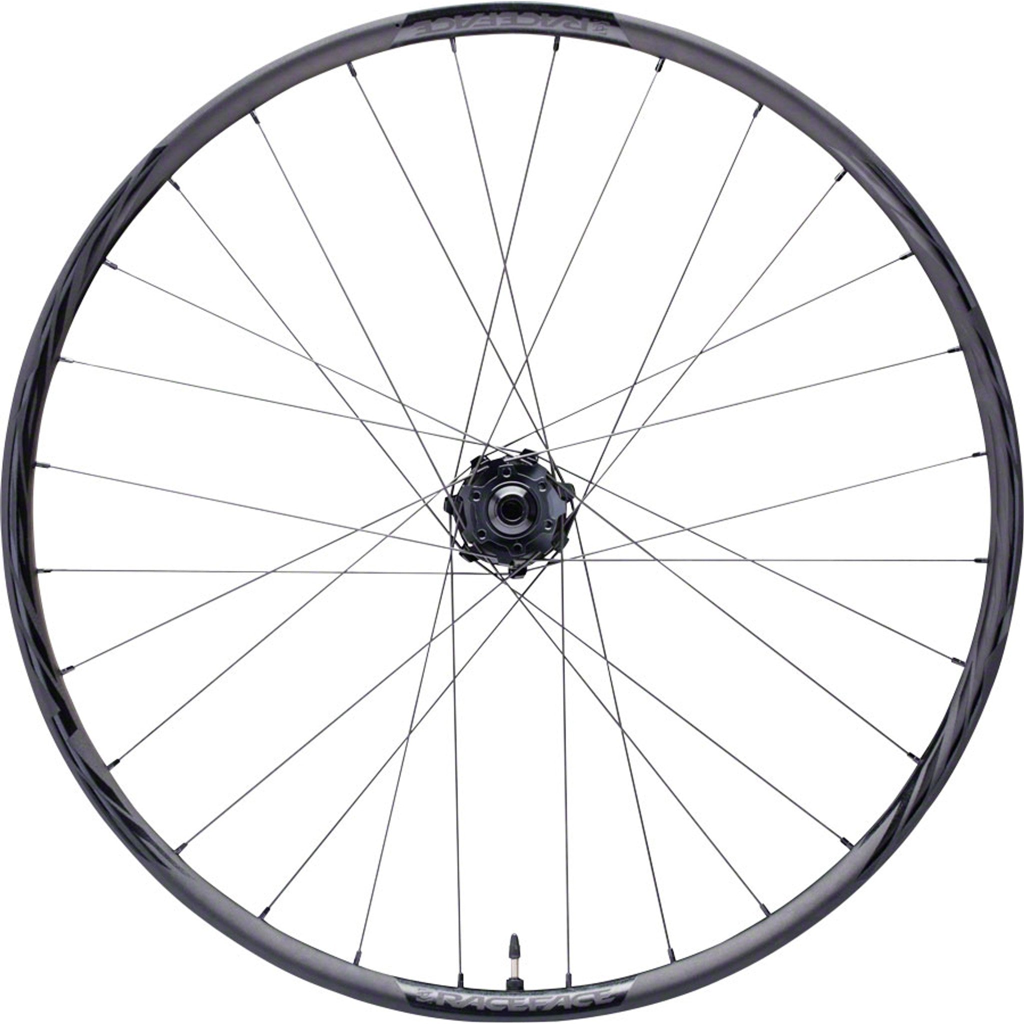 RaceFace Turbine R Front Wheel - 27.5", 15 x 110mm, 6-Bolt, Black