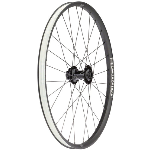 Duroc 30 JUNIT Front Wheel - 24", 15/QR x 100mm, 6-Bolt, Black
