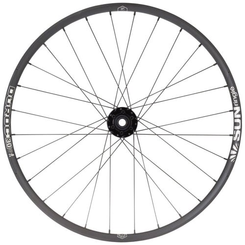 Duroc 30 JUNIT Front Wheel - 24", 15/QR x 100mm, 6-Bolt, Black