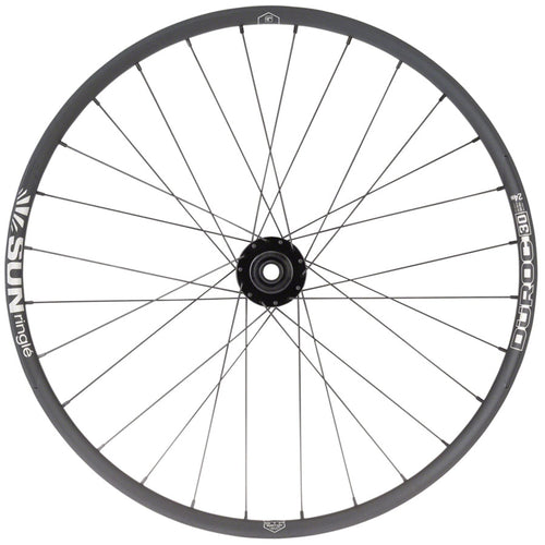 Duroc 30 JUNIT Front Wheel - 24", 15/QR x 100mm, 6-Bolt, Black