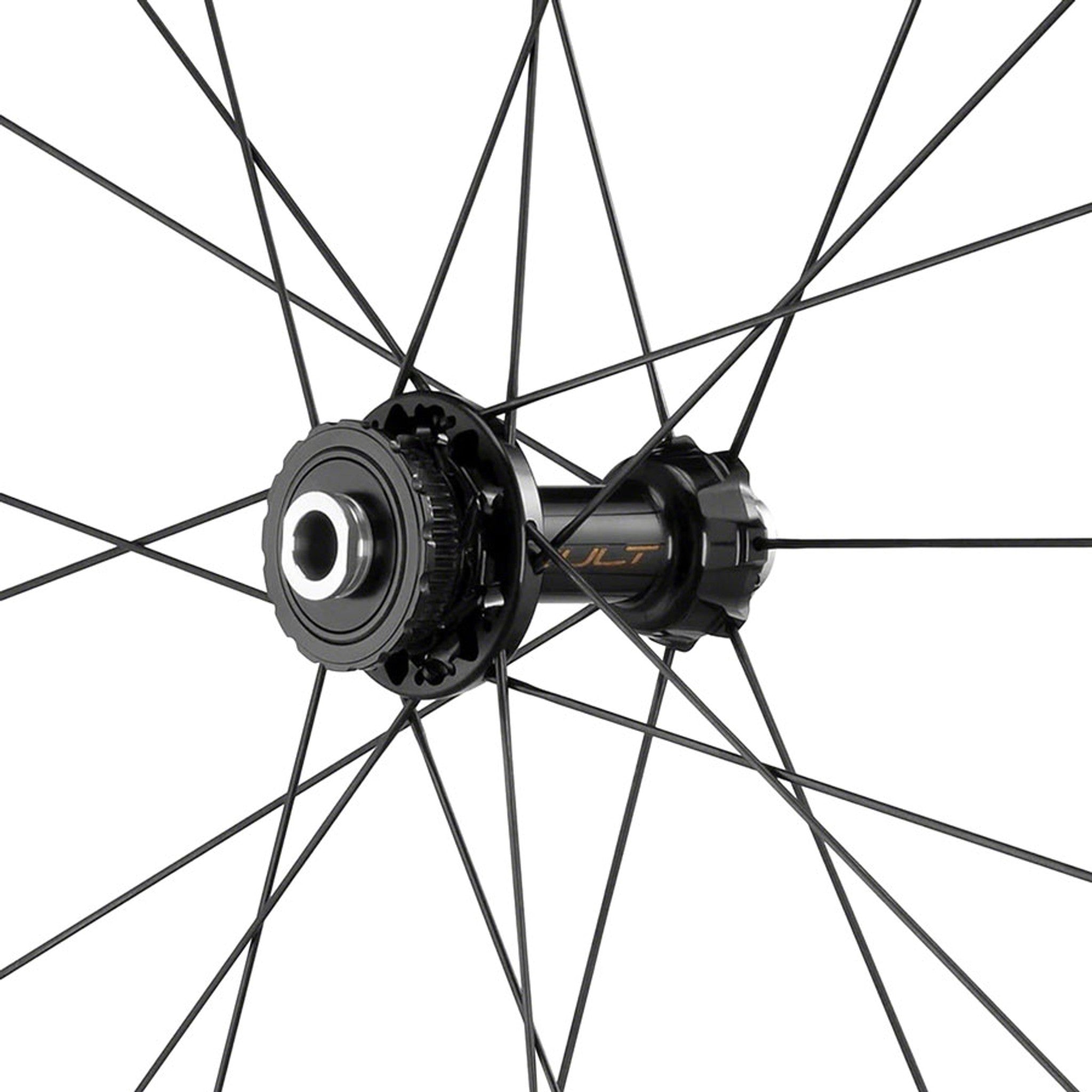 Campagnolo Hyperon Ultra Front Wheel - 700c, 12 x 100mm, Center-Lock, 2-Way Fit, Carbon