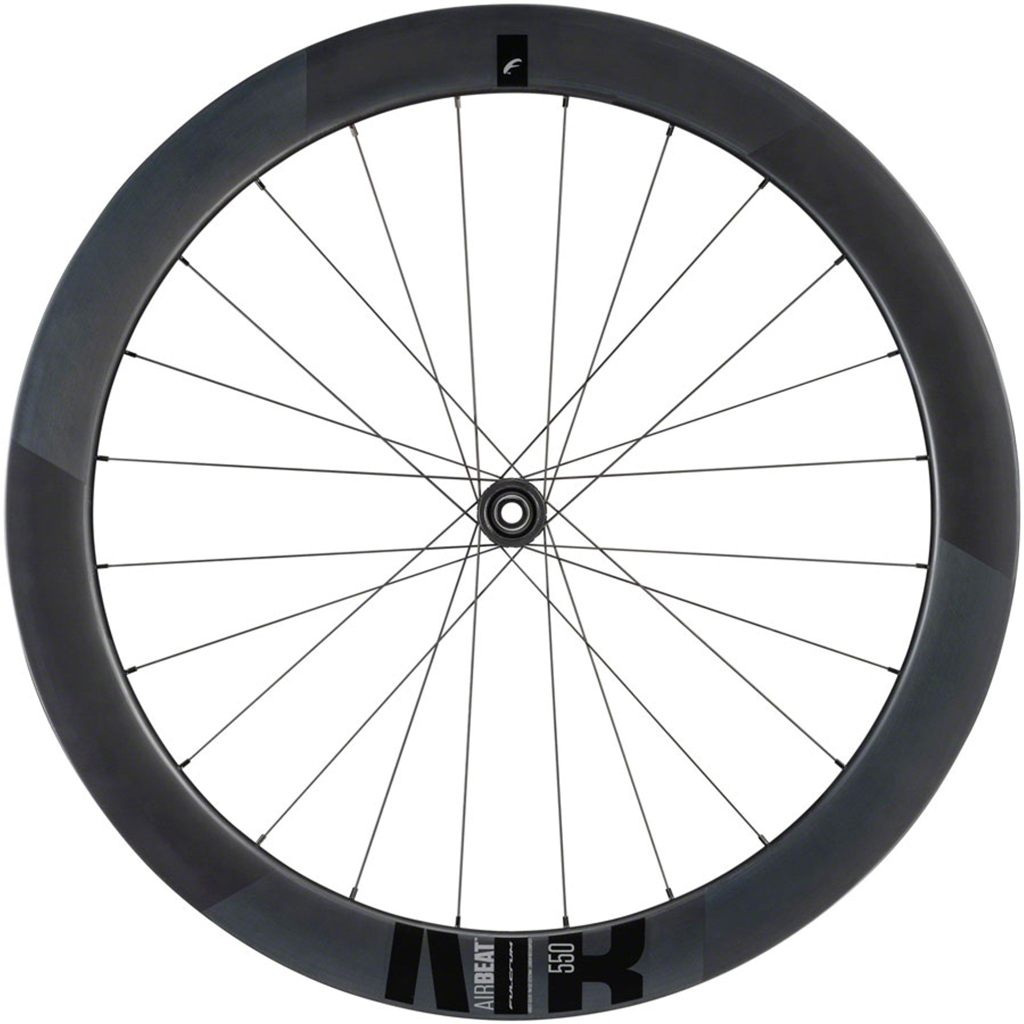 Fulcrum Airbeat 550 DB Front Wheel - 700c, 12 x 100mm, Center-Lock, Black