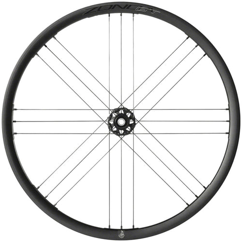 Campagnolo Zonda GT Front Wheel - 700c, 12 x 100mm, Center-Lock, 2-Way Fit, Black