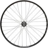 Proterra Light i23 Front Wheel - 700, 12 x 100mm, 6-Bolt, Black, 28H