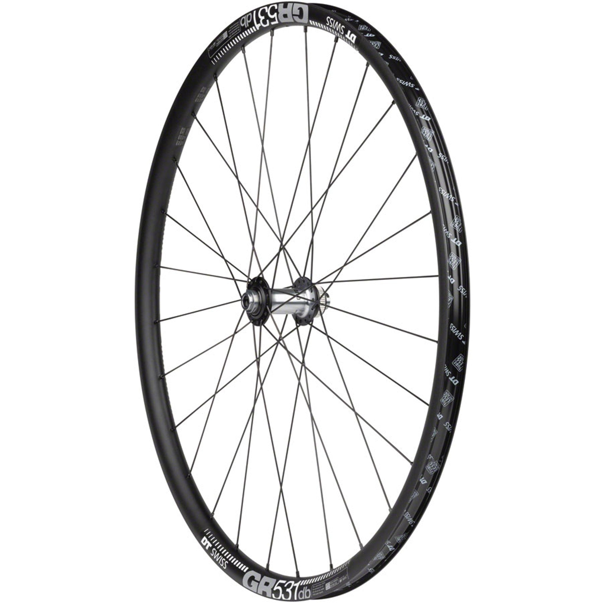 Shimano Ultegra/DT GR531 Front Wheel - 700c, 12 x 100mm, Center-Lock, Black