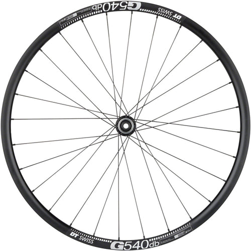 Shimano Tiagra/DT G540 Front Wheel - 700c, 12 x 100mm, Center-Lock, Black, 28H