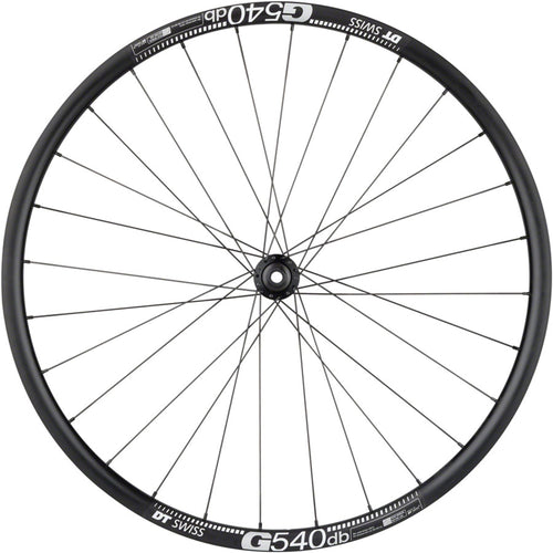 Shimano Tiagra/DT G540 Front Wheel - 700c, 12 x 100mm, Center-Lock, Black, 28H