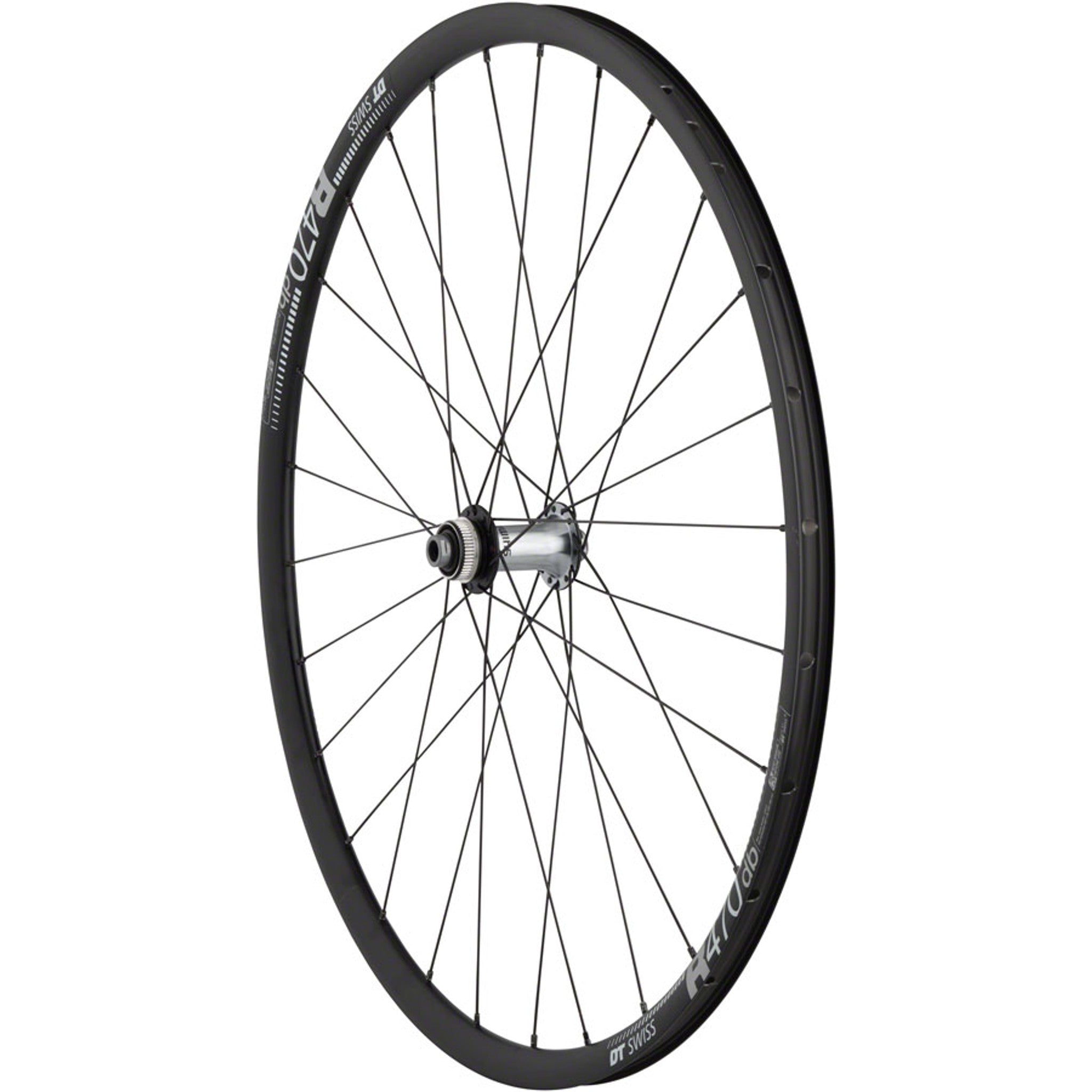 Quality Wheels Ultegra/DT R470db Front Wheel - 700, 12 x 100mm, Center-Lock, Black, 28H
