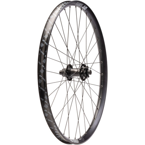 Quality Wheels Bear Pawls / DT Swiss E593 Rear Wheel - 26", 10 x 135mm Bolt-On, 6-Bolt, 13T Single-Speed, Black, 32H