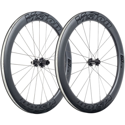 Vision SC60 TL Wheelset - 700, 12 x 100/142, Center-Lock, HG 11, Black