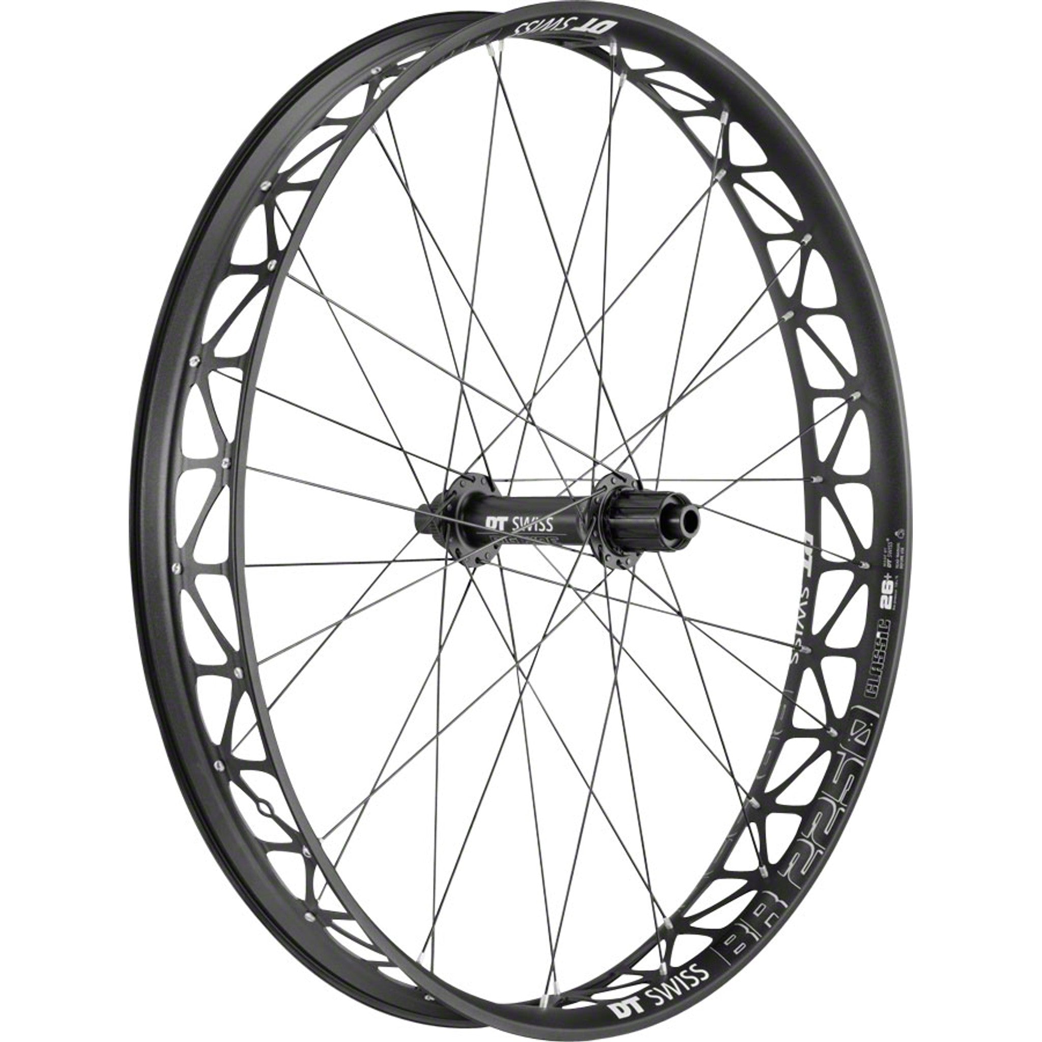 DT Swiss Big Ride 2250 Classic Rear Wheel - 26", 12 x 197mm, Center-Lock, HG11 MTN/XD, Ratchet 18, Black