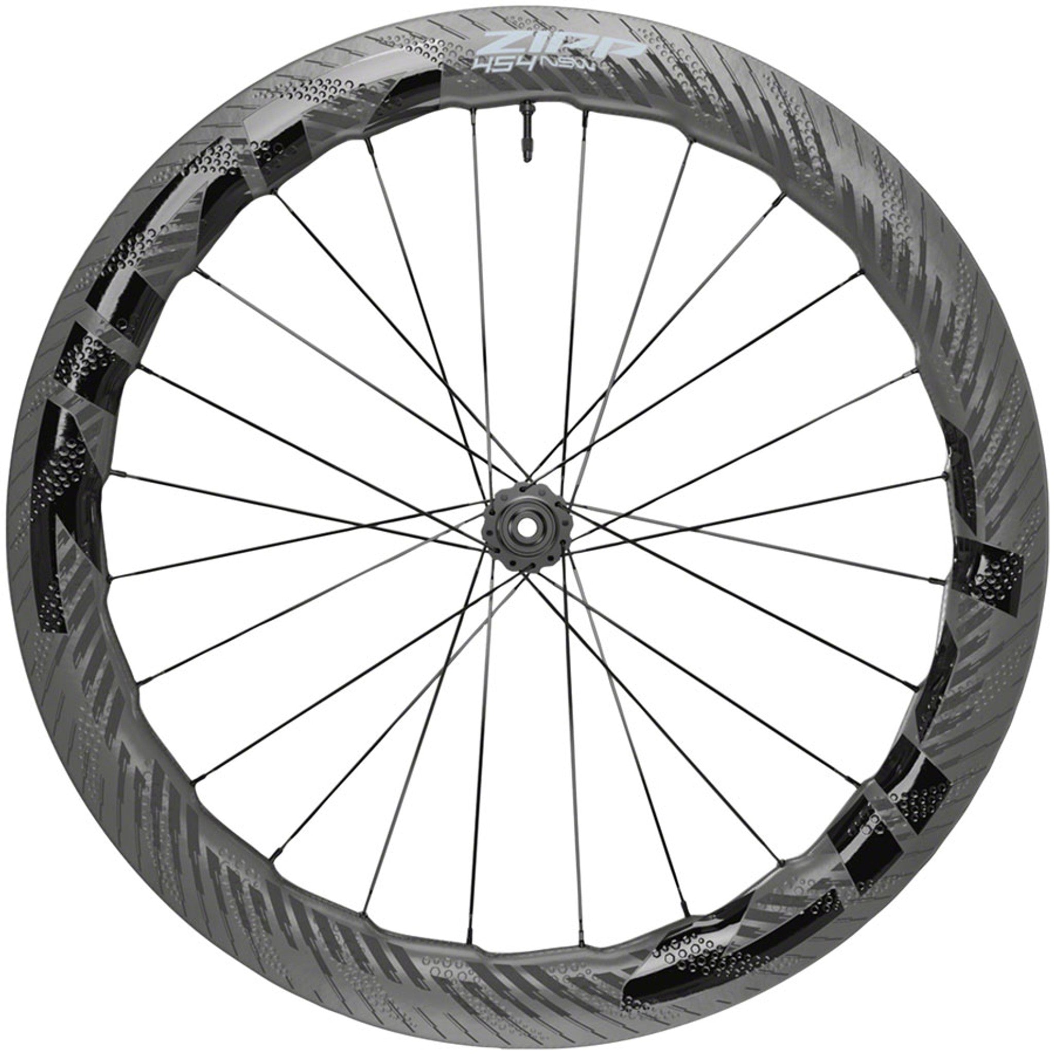 454 NSW Front Wheel - 700, 12 x 100mm, Center-Lock, Tubeless, Carbon, B1