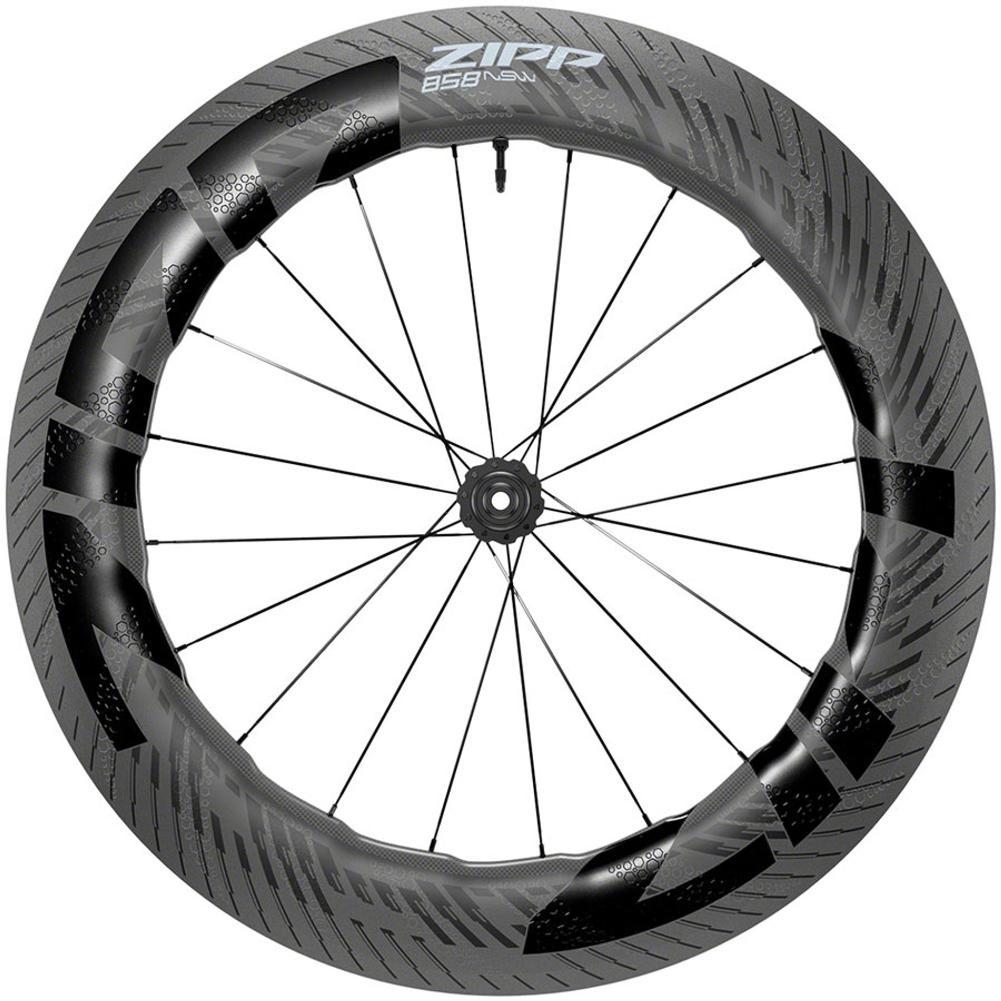 858 NSW Front Wheel - 700, 12 x 100mm, Center-Lock, Tubeless, Carbon, C1