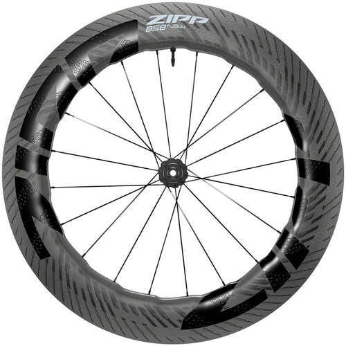 858 NSW Front Wheel - 700, 12 x 100mm, Center-Lock, Tubeless, Carbon, C1