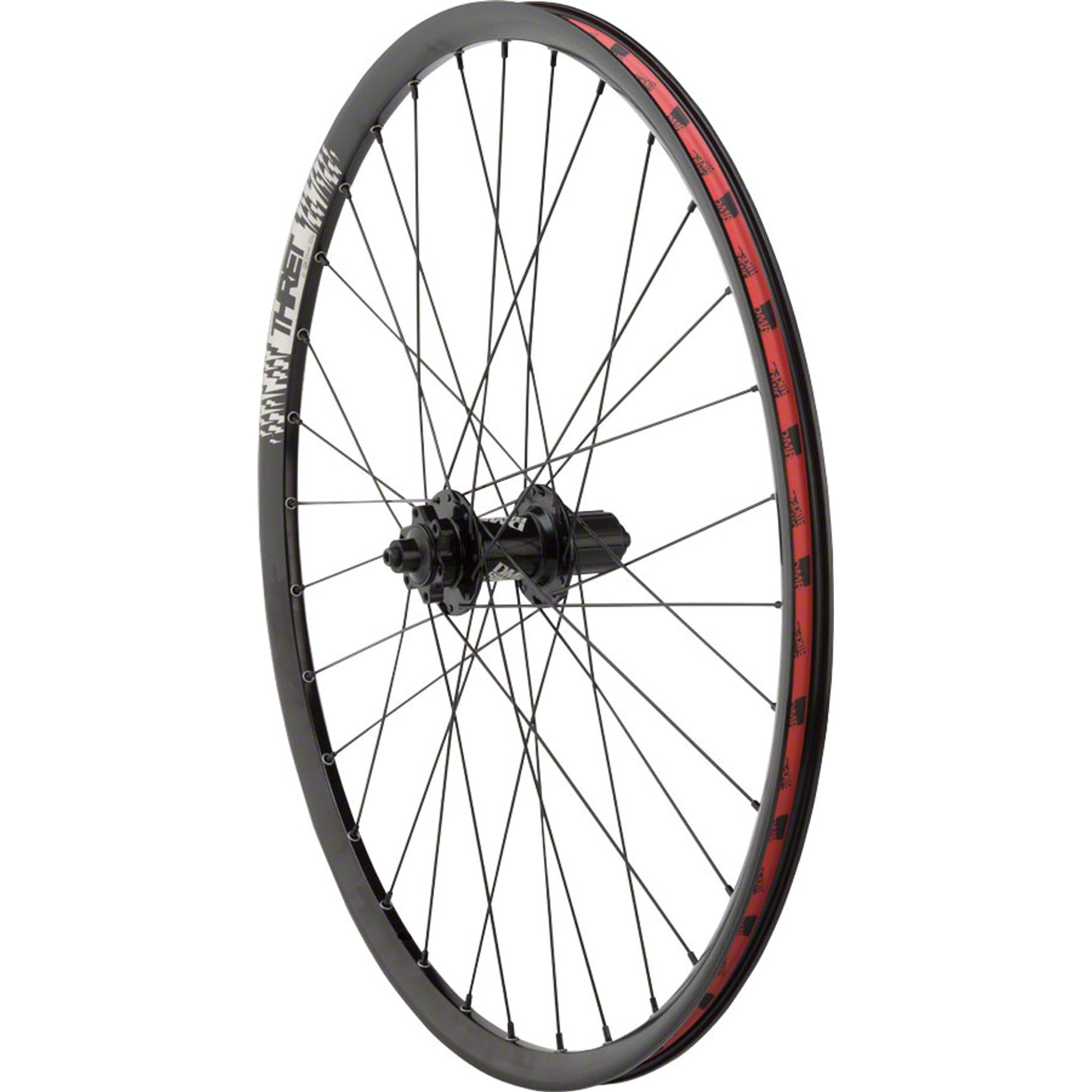 DMR Pro Rear Wheel - 26", 10 x 1 x 135mm, 6-Bolt, HG 10, Black, Clincher