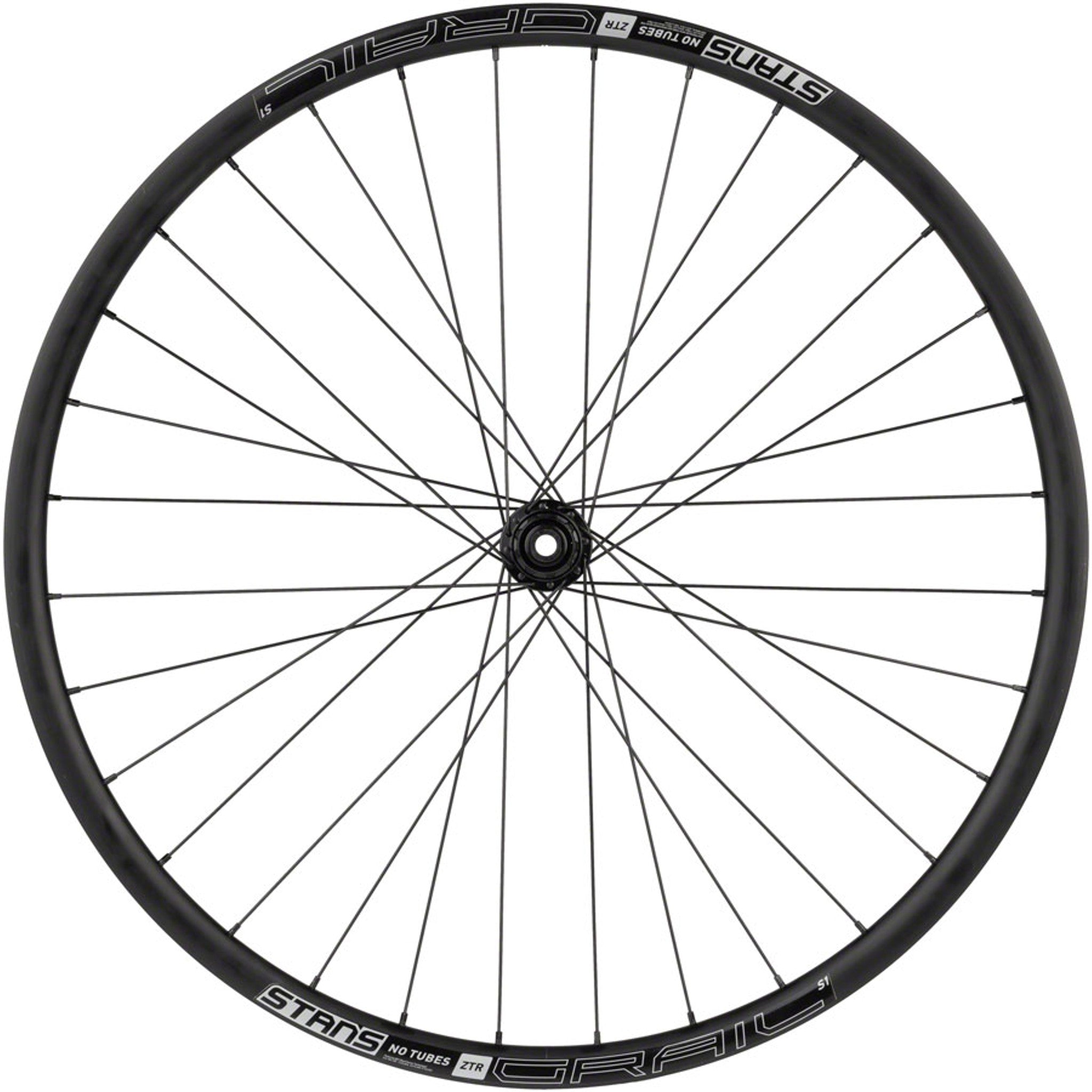 Shimano / Stan's Grail S1 Rear Wheel - 700c, 12 x 142mm, Center-Lock, HG 11 Road, Black