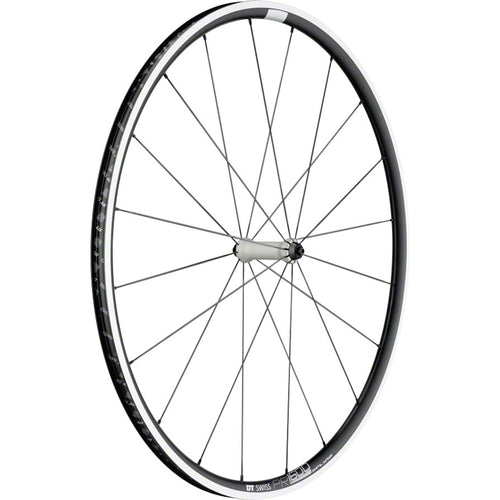 DT Swiss PR 1600 Spline 23 Front Wheel - 700, QR x 100mm, Rim Brake, Black