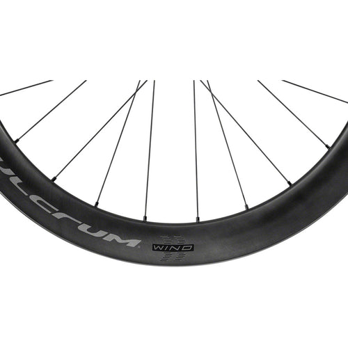 Fulcrum WIND 57 Front Wheel - 700, 12 x 100mm, Center-Lock, Black