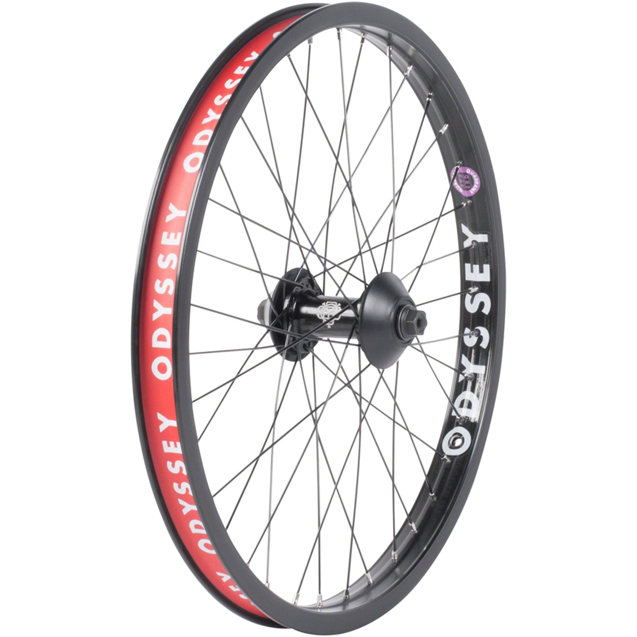 Quadrant Front Wheel - 20", 3/8" x 100mm, Rim Brake, Black, Clincher
