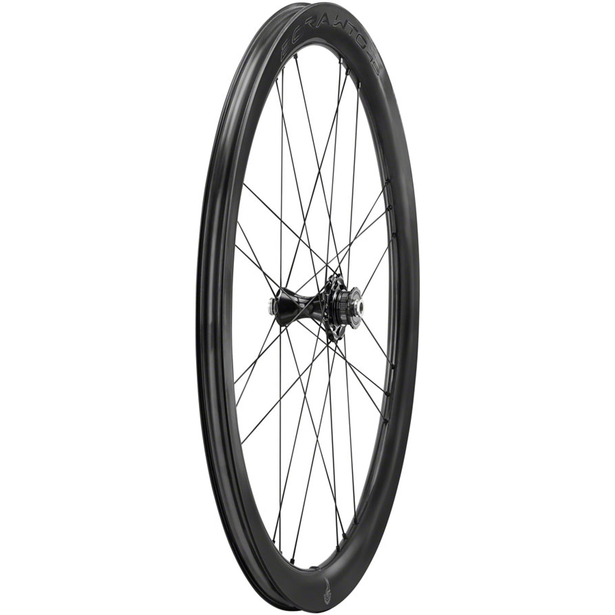 Campagnolo Bora WTO 45 C23 Front Wheel - 700c, QR x 100mm, Center-Lock, 2-Way Fit, Carbon