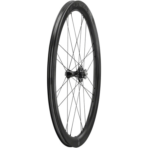 Campagnolo Bora WTO 45 C23 Front Wheel - 700c, QR x 100mm, Center-Lock, 2-Way Fit, Carbon