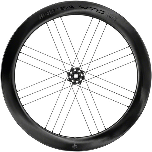 Campagnolo Bora WTO 60 C23 Front Wheel - 700c, QR x 100mm, Center-Lock, 2-Way Fit, Carbon