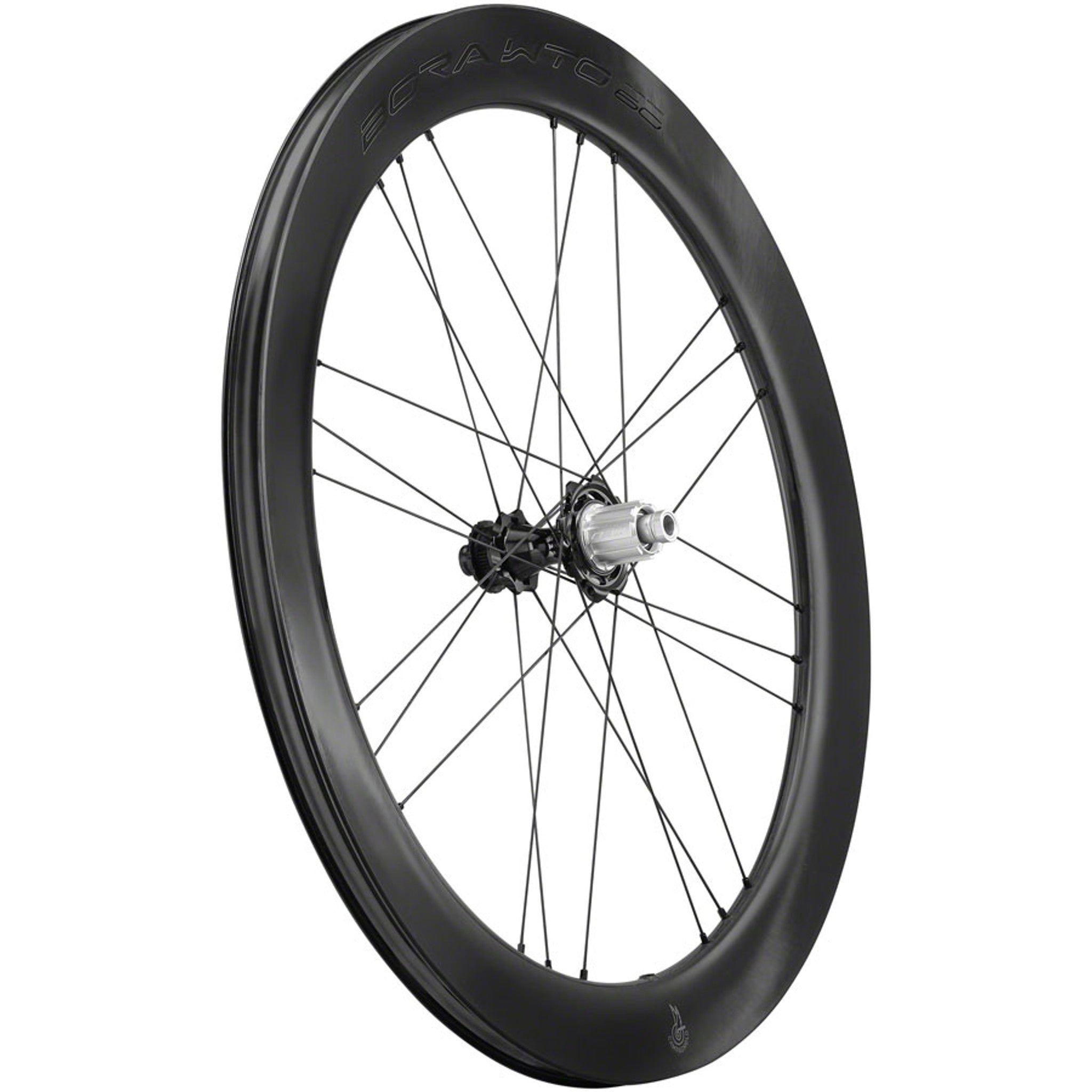 Campagnolo BORA WTO 60 C23 Rear Wheel - 700, 12 x 142mm, Center-Lock, N3W, 2-Way Fit, Carbon