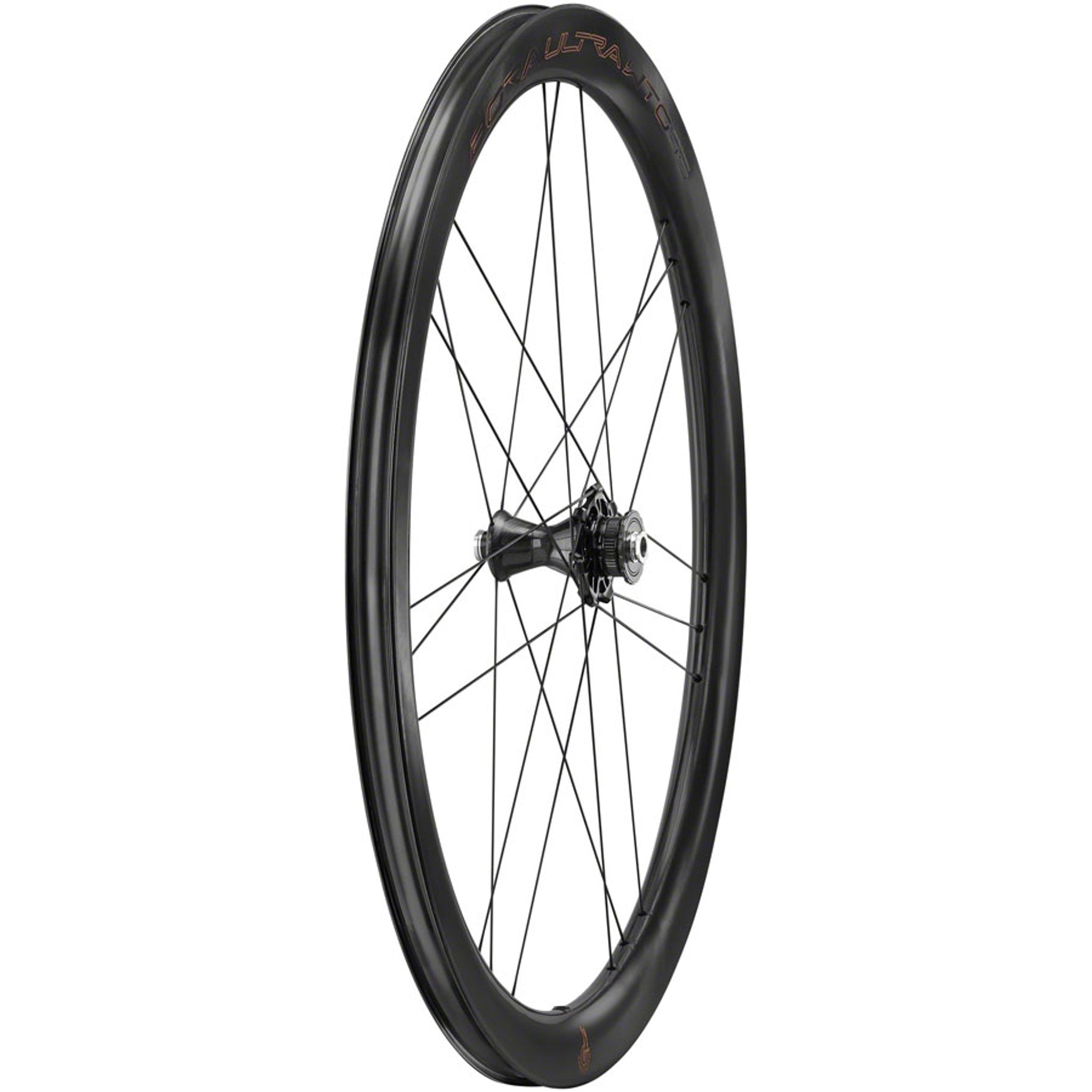 Campagnolo Bora Ultra WTO 45 C23 Front Wheel - 700c, 12 x 100mm, Center-Lock, 2-Way Fit, Carbon