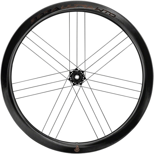 Campagnolo Bora Ultra WTO 45 C23 Front Wheel - 700c, 12 x 100mm, Center-Lock, 2-Way Fit, Carbon