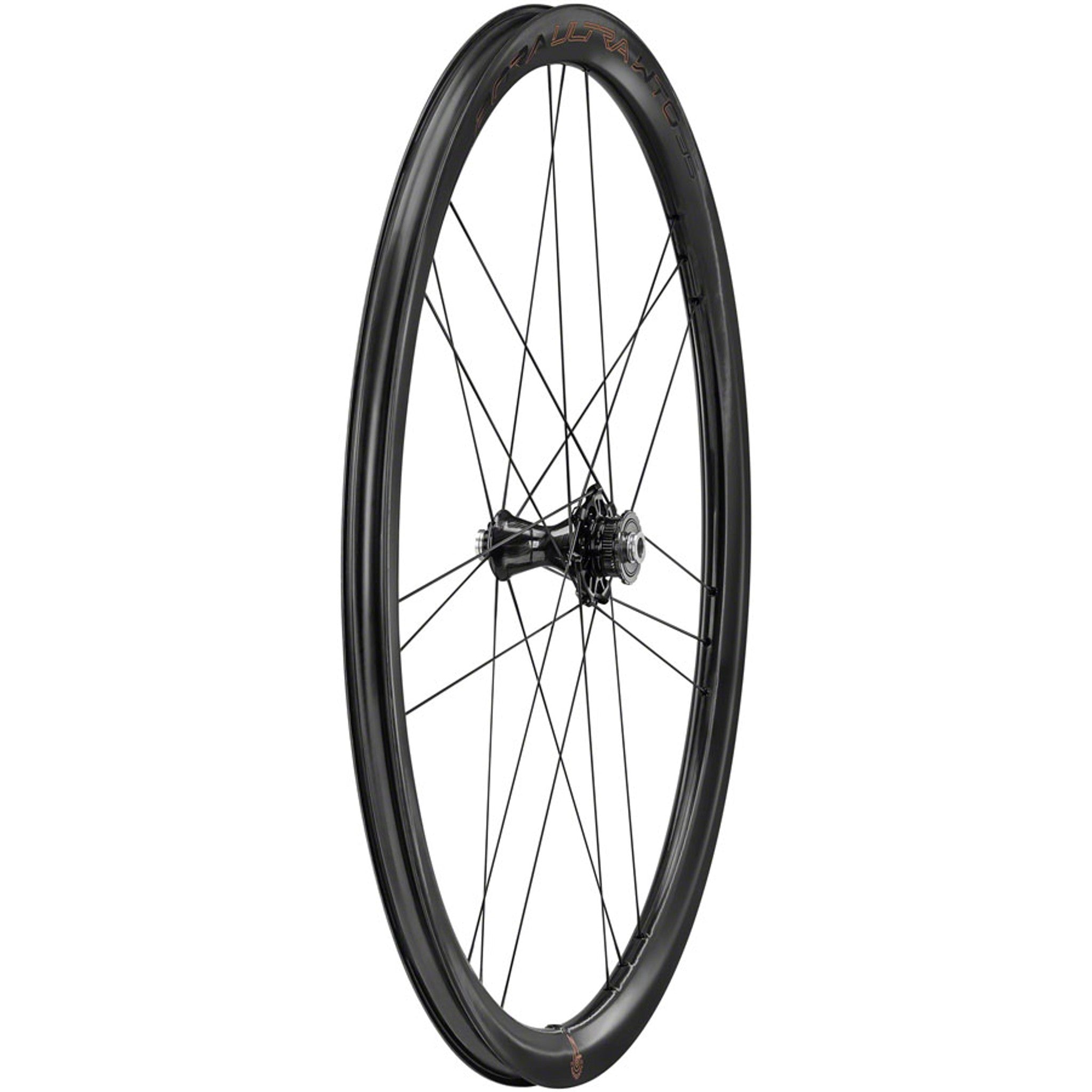 Campagnolo Bora Ultra WTO 35 C23 Front Wheel - 700c, 12 x 100mm, Center-Lock, 2-Way Fit, Carbon