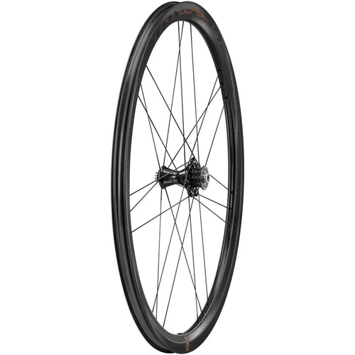 Campagnolo Bora Ultra WTO 35 C23 Front Wheel - 700c, 12 x 100mm, Center-Lock, 2-Way Fit, Carbon