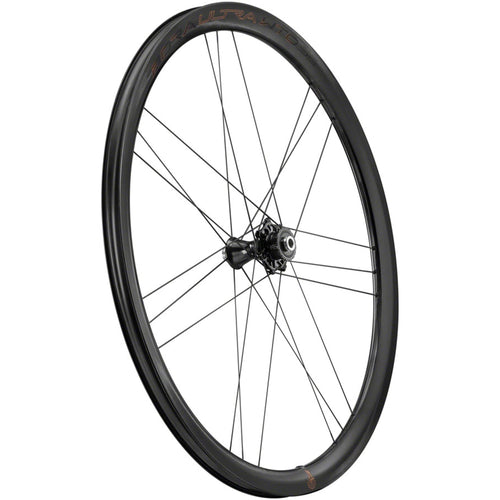 Campagnolo Bora Ultra WTO 35 C23 Front Wheel - 700c, 12 x 100mm, Center-Lock, 2-Way Fit, Carbon