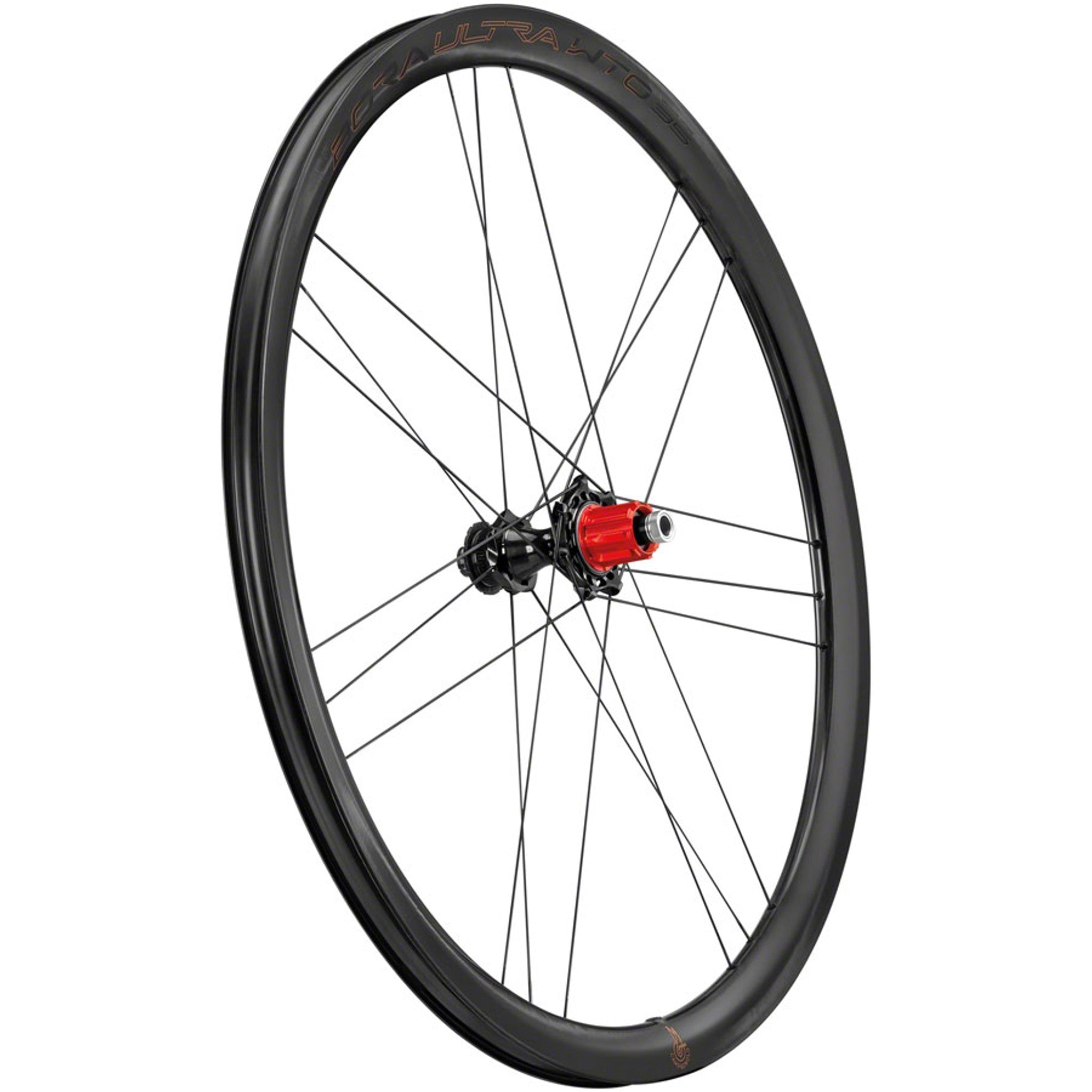 Campagnolo BORA Ultra WTO 35 C23 Rear Wheel - 700c, 12 x 142mm, Center-Lock, N3W, 2-Way Fit, Carbon